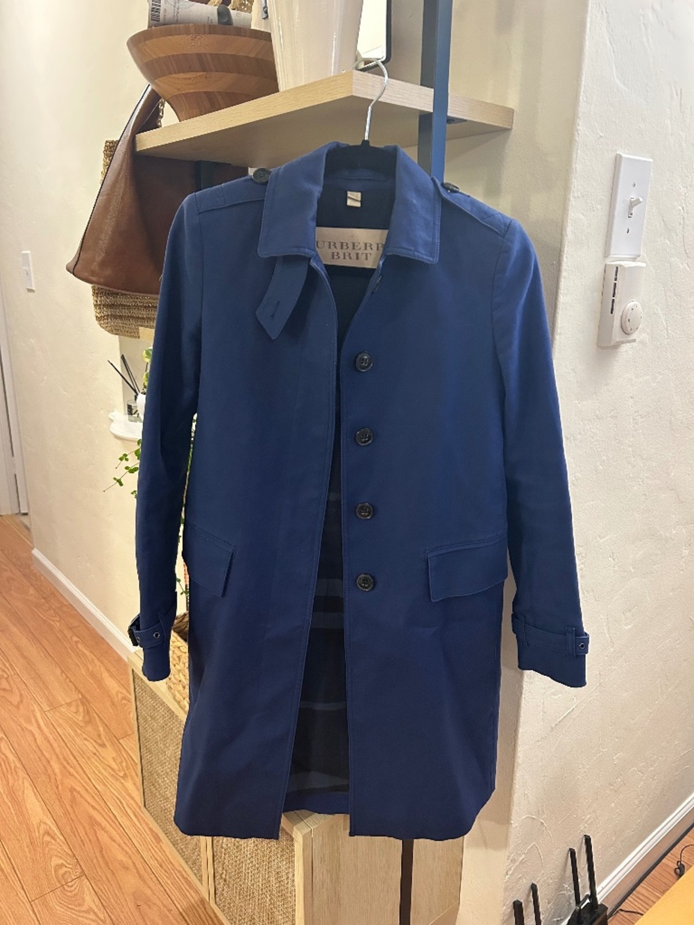 Burberry Brit Cotton Blend Coat – US 2